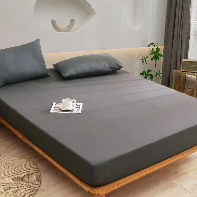 WASART Luxury double bed bed sheet elastic fitted sheet mattress protector cover couple 2 people bed linen 150 bedding king size