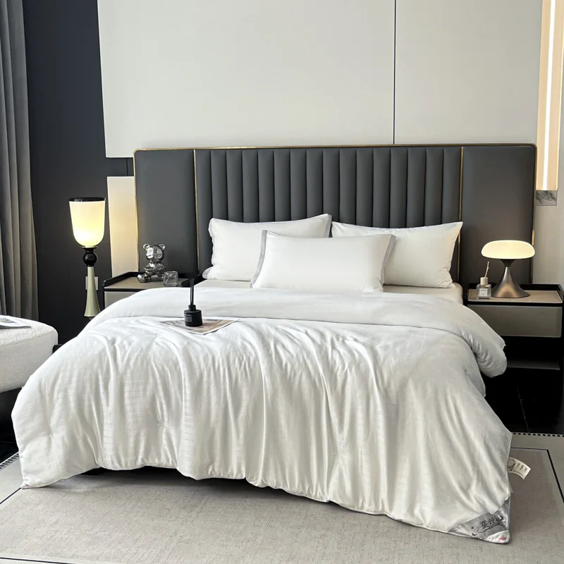 Natural Mulberry Silk Duvet Insert Luxury Queen King Size Comforter Summer Winter Quilt Single Couple Bedding Filler Bedding