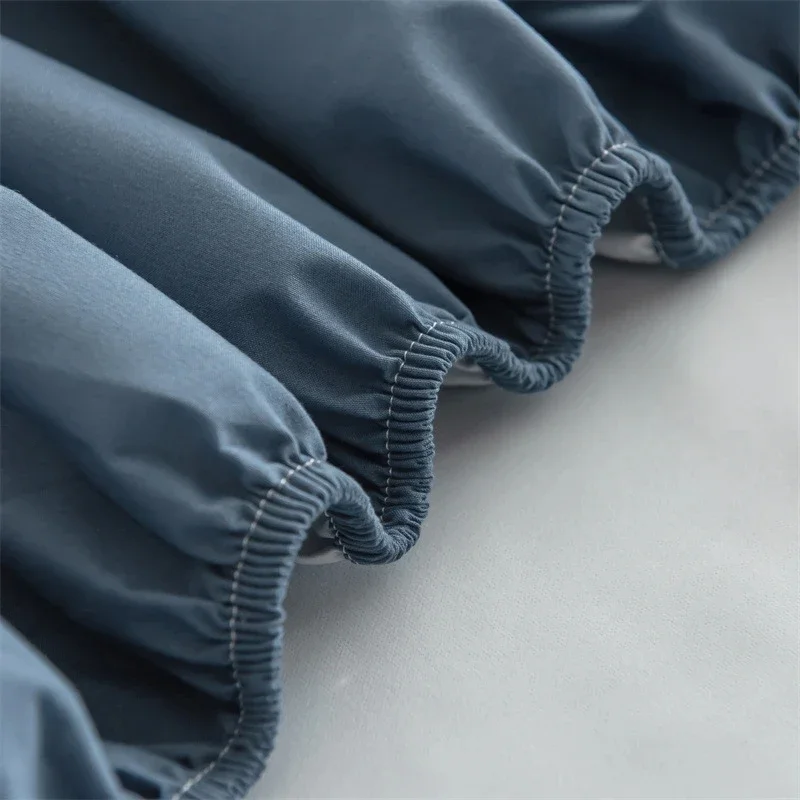 WASART Waterproof mattress protector cover single double bed twin full queen king size elastic fitted sheet style protection pad