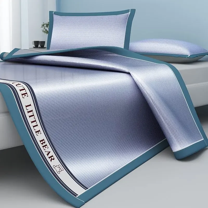 WASART Summer cooling mattress cool air conditioning ice sleeping mat folding couple cold sheet bed protection pad king size